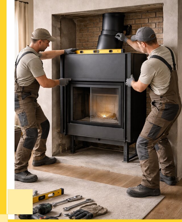 Установка каминных топок в Дивногорске под ключ от 18198 р. | ЭриданДвн