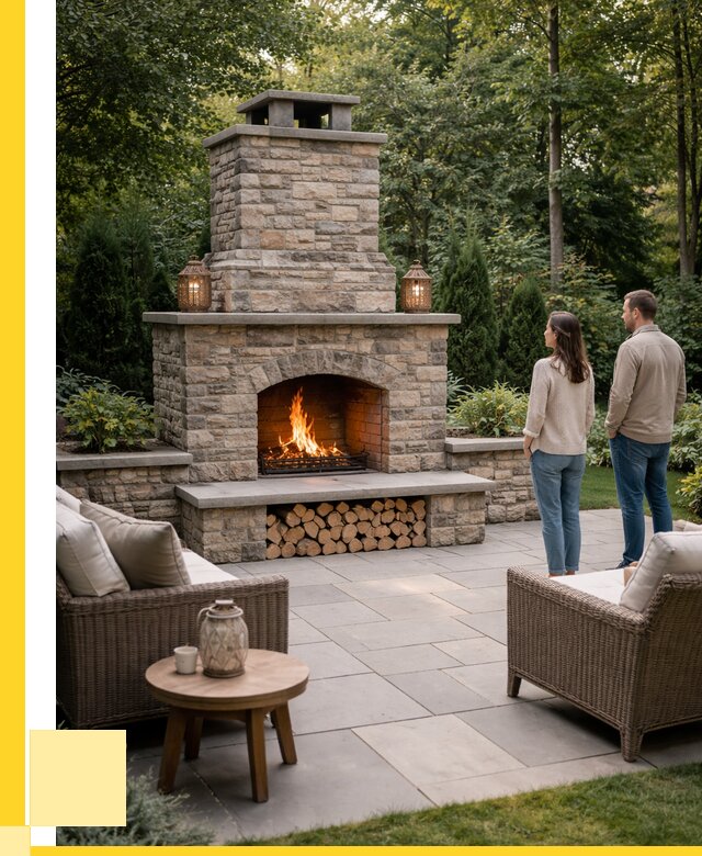 Уличные камины из кирпича в Дивногорске от 151650 р. | ЭриданДвн