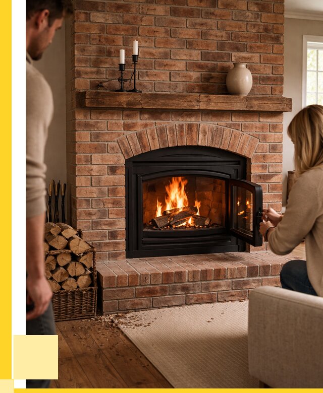 Кирпичные камины под ключ в Дивногорске от 151650 р. | ЭриданДвн