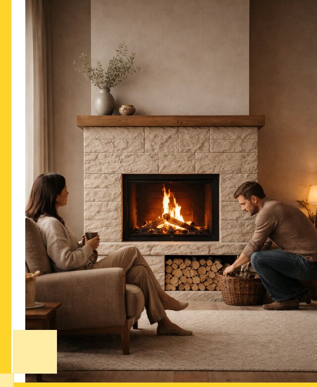 Камины для дома в Дивногорске под ключ от 151650 р. | ЭриданДвн