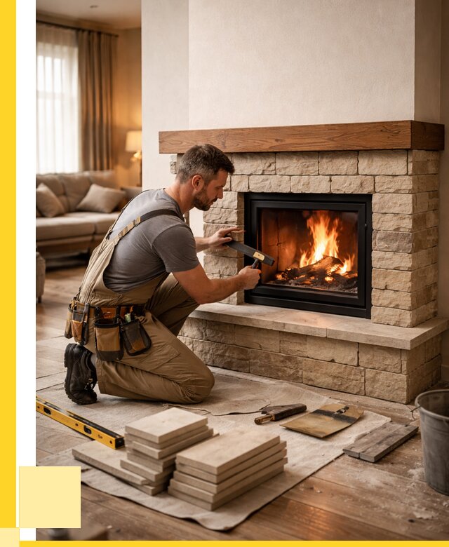 Строительство каминов в Дивногорске от 151650 р., ЭриданДвн - под ключ