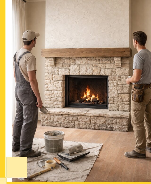 Отделка каминов в Дивногорске от 6572 р. под ключ | ЭриданДвн