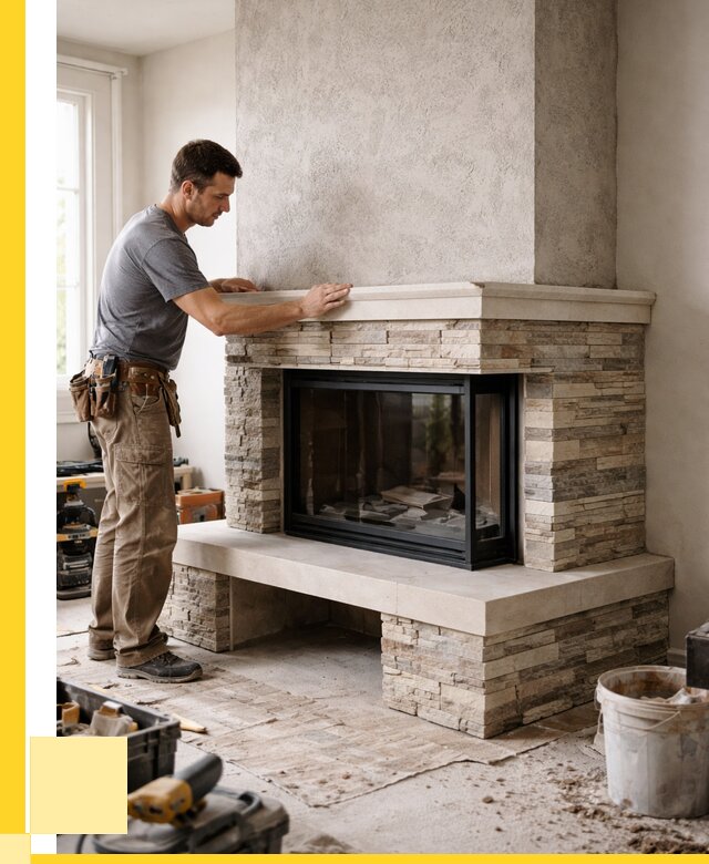 Изготовление каминов под ключ в Дивногорске от 151650 р. | ЭриданДвн