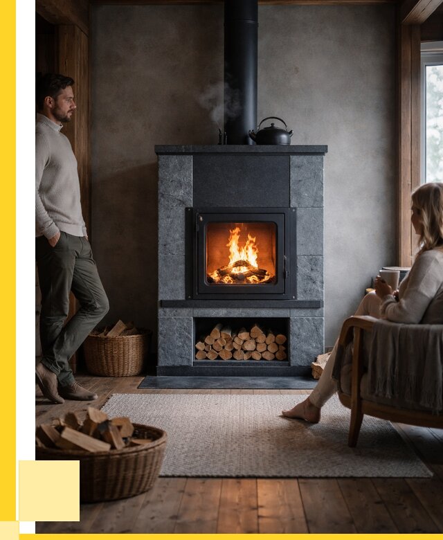 Каминопечи из кирпича в Дивногорске под ключ от 121320 р., ЭриданДвн