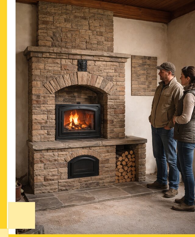 Кирпичная печь под ключ в Дивногорске от 151650 р. | ЭриданДвн