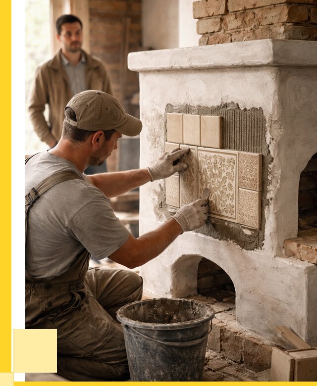 Отделка печей и банных печей в Дивногорске от 35385 р. | ЭриданДвн