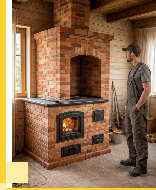 Кирпичные печи в Дивногорске: купить от 151650 р. | ЭриданДвн