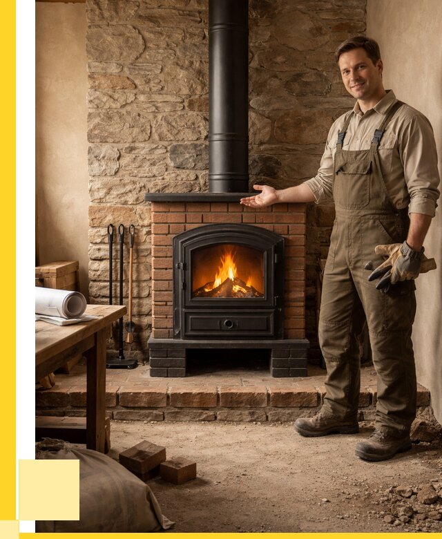 Печи отопительные из кирпича в Дивногорске от 80880 р., ЭриданДвн