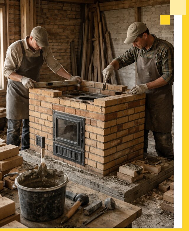 Изготовление и установка варочных печей под ключ в Дивногорске