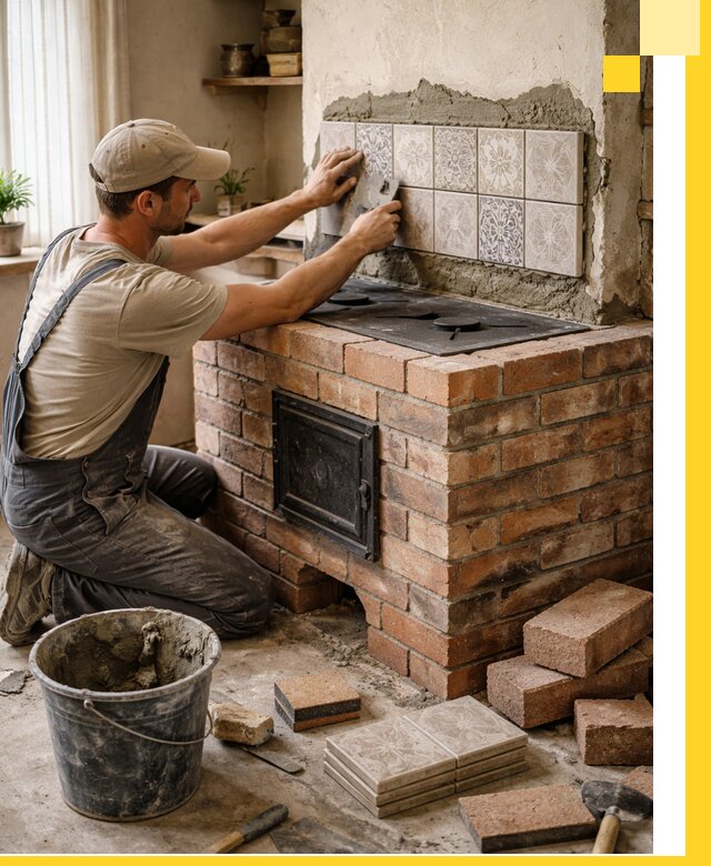 Печи с плитой на заказ монтаж гарантия и сервис в Дивногорске