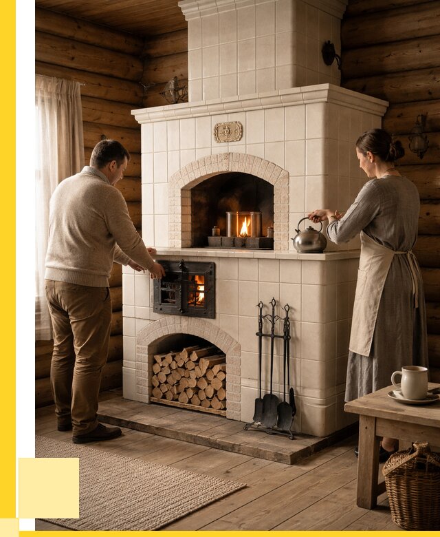 Русские печи в Дивногорске: установка от 151650 р. ЭриданДвн