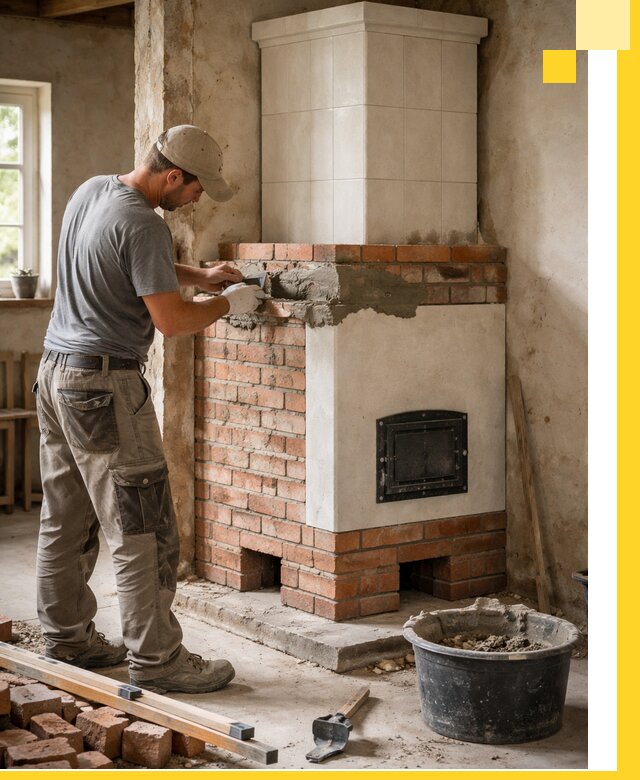 Изготовление и установка печей-голландок под ключ в Дивногорске