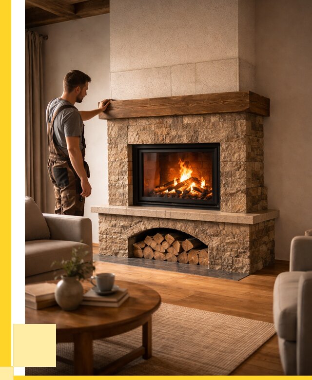 Печи камины для дома под ключ в Дивногорске от 55605 р. | ЭриданДвн