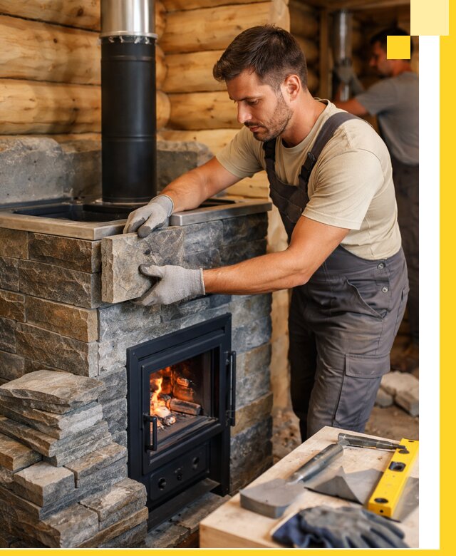 Печи для бани под ключ в Дивногорске: изготовление и монтаж