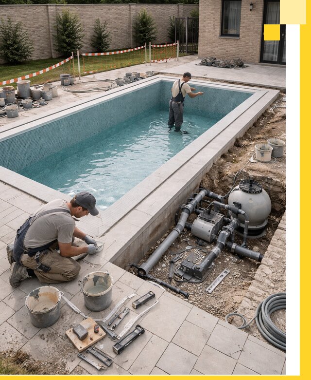 Строительство бассейнов под ключ в Дивногорске: проекты и монтаж