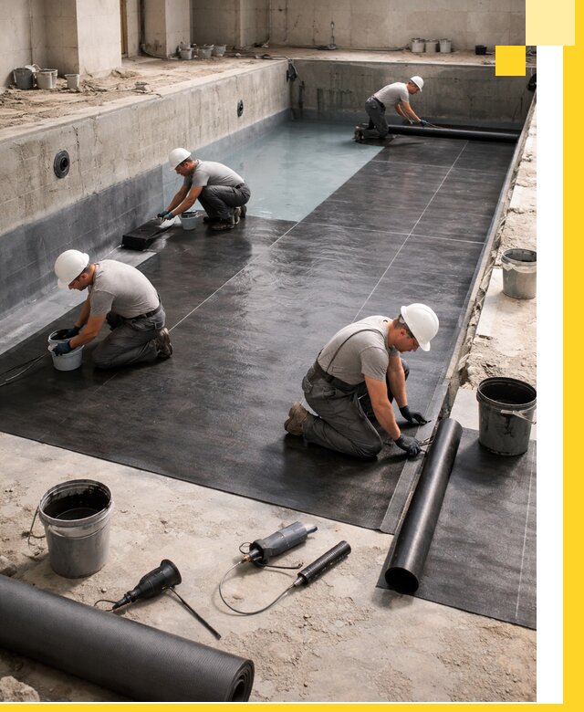 Профессиональная гидроизоляция бассейнов и чаш в Дивногорске под ключ