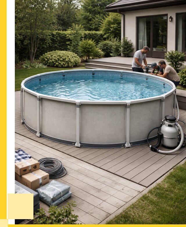 Купить каркасные бассейны в Дивногорске от 45495 р. | ЭриданДвн