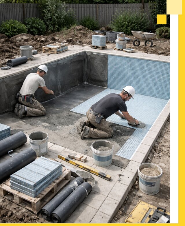 Проектирование и строительство стационарных бассейнов в Дивногорске