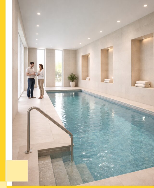 Бассейны в помещении под ключ в Дивногорске от 1516500 р. | ЭриданДвн