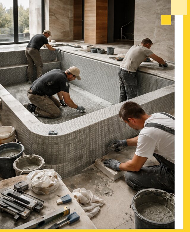 Строительство и установка СПА бассейнов под ключ в Дивногорске