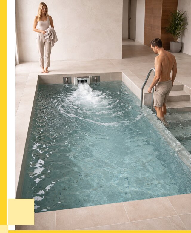 Бассейн с противотоком в Дивногорске от 252750 р. | ЭриданДвн