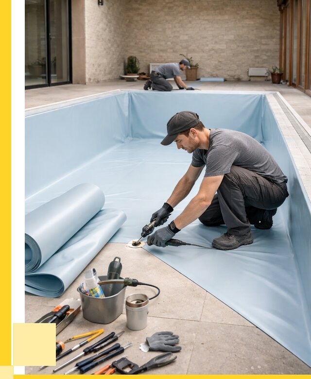 Пленка ПВХ для бассейнов в Дивногорске от 2528 р. | ЭриданДвн