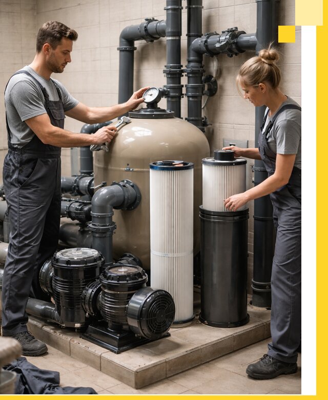 Фильтры и системы фильтрации для бассейнов в Дивногорске