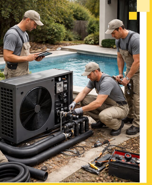 Проектирование и установка тепловых насосов для бассейнов в Дивногорске