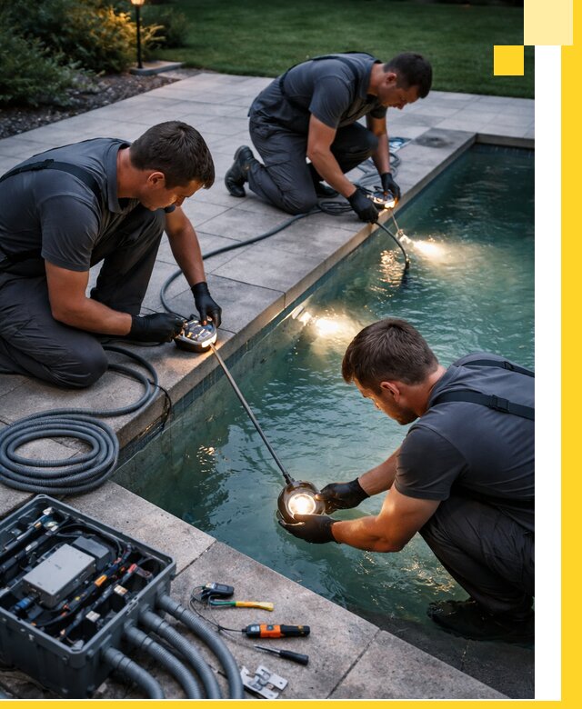 Профессиональное освещение бассейнов в Дивногорске: дизайн и монтаж