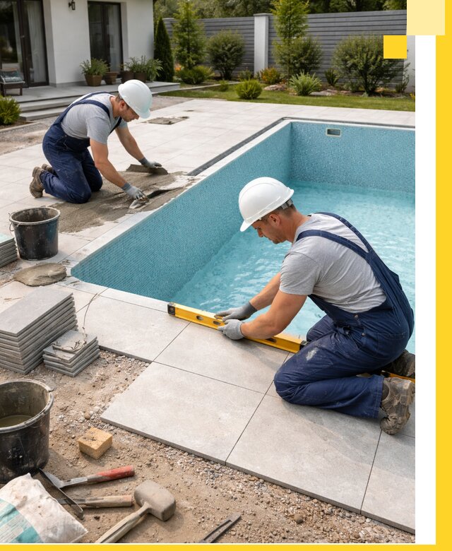 Строительство и монтаж плавательных бассейнов под ключ в Дивногорске