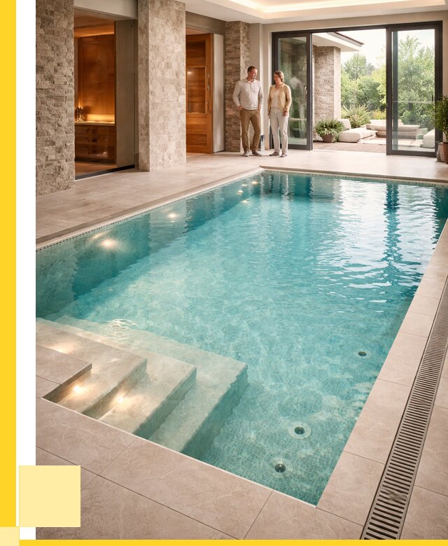 Бассейн во дворе в Дивногорске: проект, отделка от 1213200 р. | ЭриданДвн