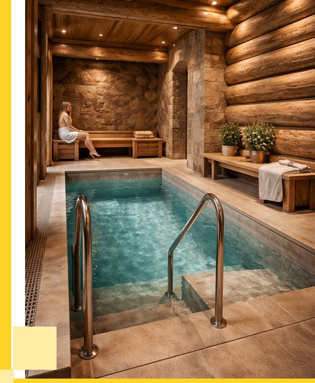 Аренда бани с бассейном в Дивногорске от 1516500 р. | ЭриданДвн