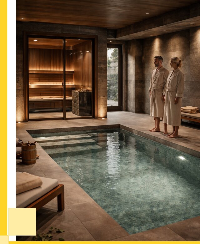 Сауна с большим бассейном в Дивногорске от 1213200 р. ЭриданДвн