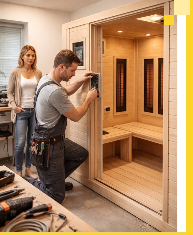 Инфракрасные сауны под ключ в Дивногорске продажа и установка