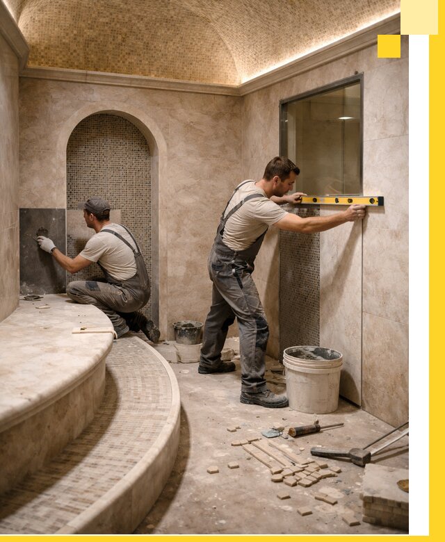 Проектирование и строительство саун с хамамом под ключ в Дивногорске