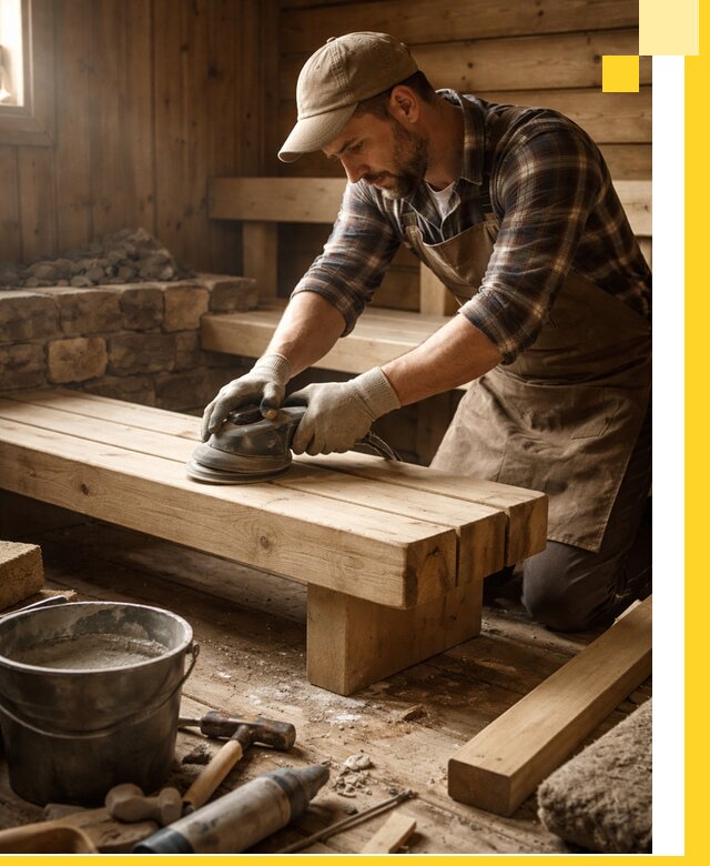 Ремонт бань под ключ в Дивногорске с гарантией качества и сроков