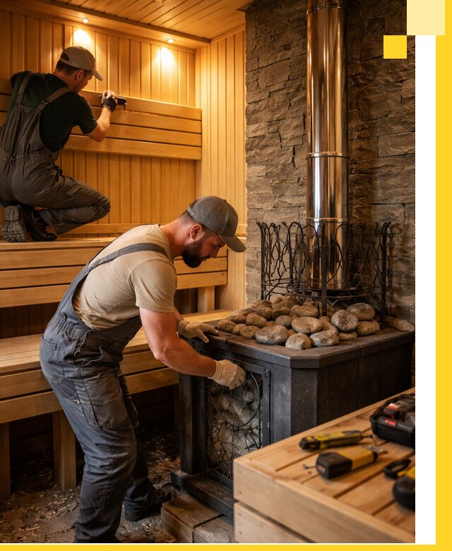 Комплексный дизайн бань, саун и зон отдыха в Дивногорске