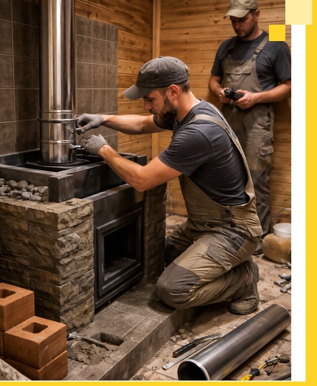 Изготовление и установка банных печей под ключ в Дивногорске