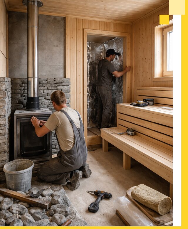 Строительство и изготовление бань под ключ в Дивногорске