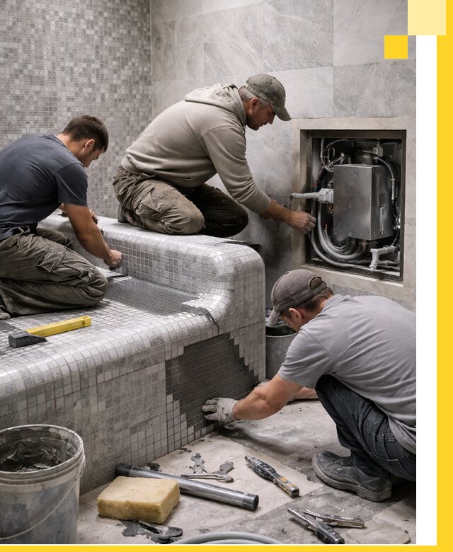 Проекты хамамов под ключ в Дивногорске и дизайн и строительство