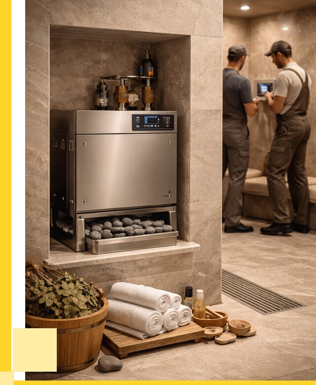 Парогенераторы для хамама в Дивногорске от 75825 р. | ЭриданДвн