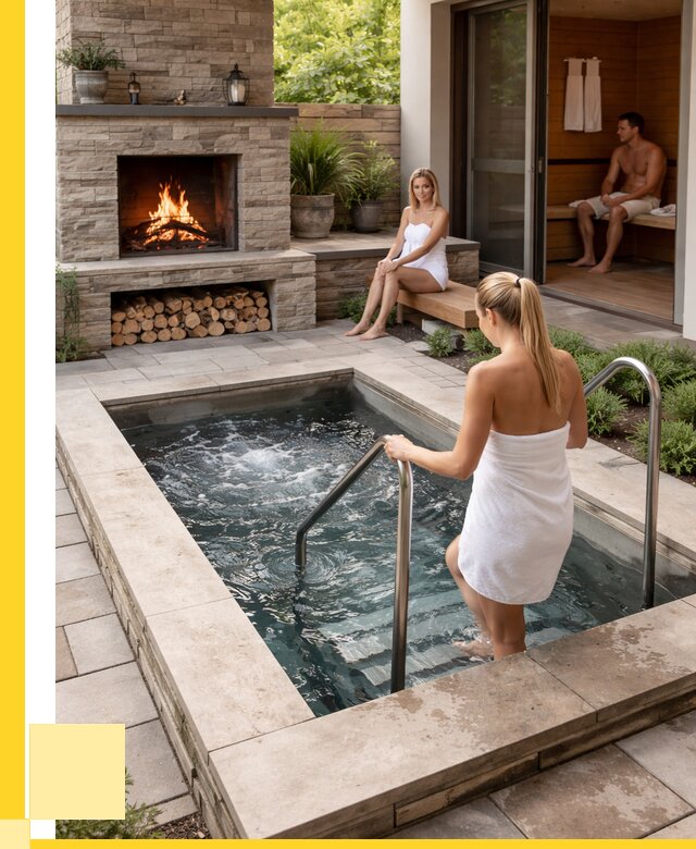 Холодные купели под ключ в Дивногорске от 45495 р. | ЭриданДвн