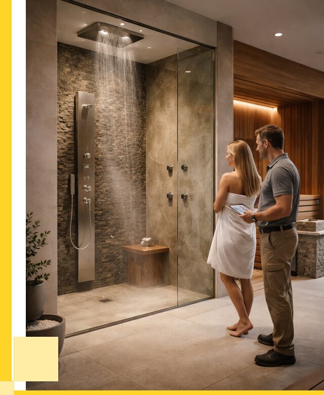 Купить душ впечатлений для дома в Дивногорске от 85935 р. | ЭриданДвн