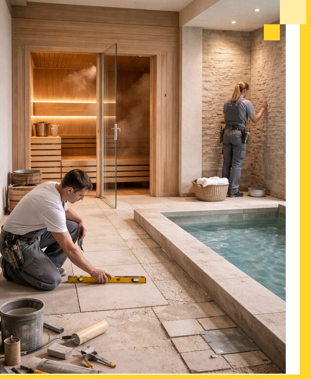 Комплексный дизайн и отделка интерьеров SPA под ключ в Дивногорске